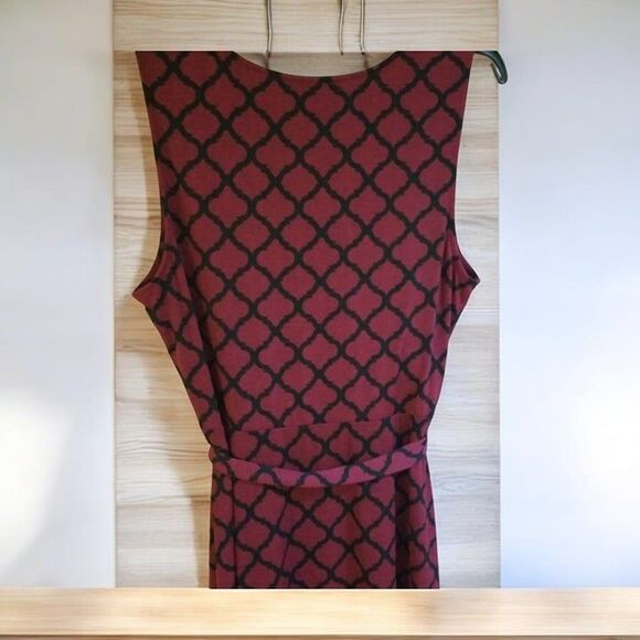 MIX Women's Red and Black Dress – Size Large - Picture 4 of 10